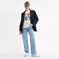 Single Breasted Pinstripe Blazer