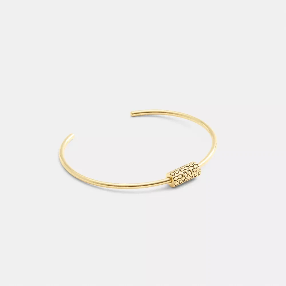 Quilted Signature Bead Cuff