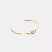 Quilted Signature Bead Cuff