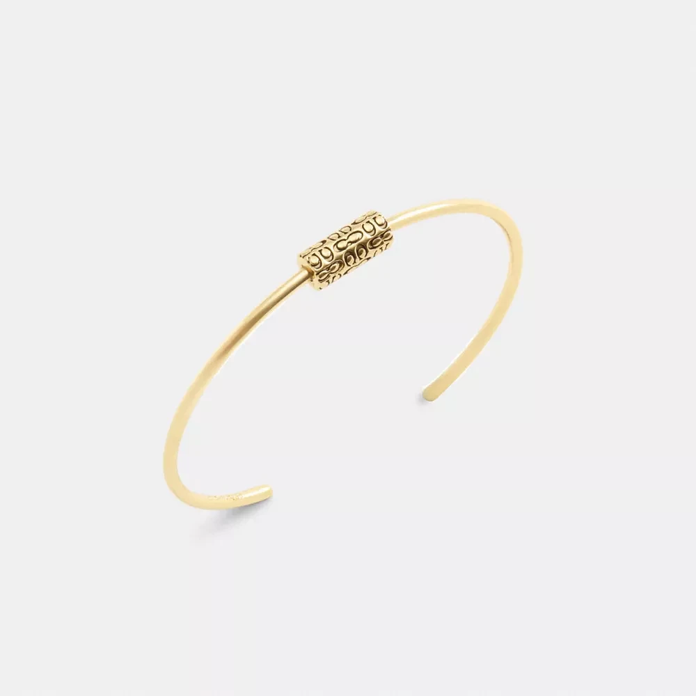 Quilted Signature Bead Cuff