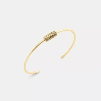 Quilted Signature Bead Cuff