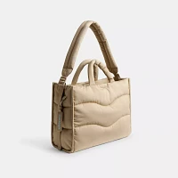 Coachtopia Loop Tote With Wavy Quilting