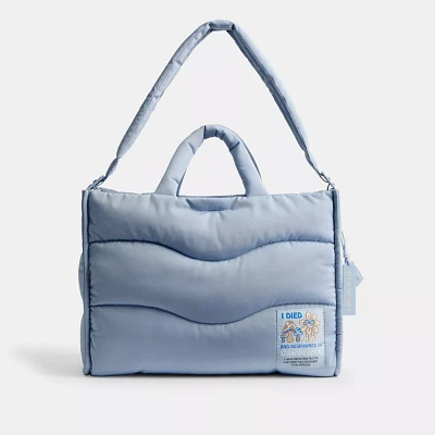 Coachtopia Loop Tote With Wavy Quilting