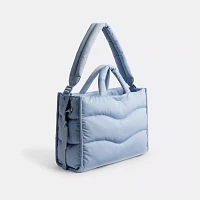 Coachtopia Loop Tote With Wavy Quilting