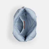 Coachtopia Loop Flat Tote In Recycled Polyester With Cloud Quilting