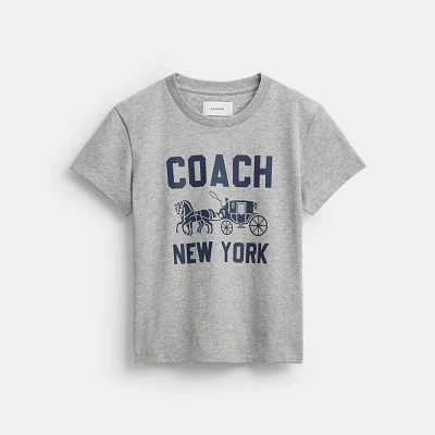Horse And Carriage T Shirt Organic Cotton