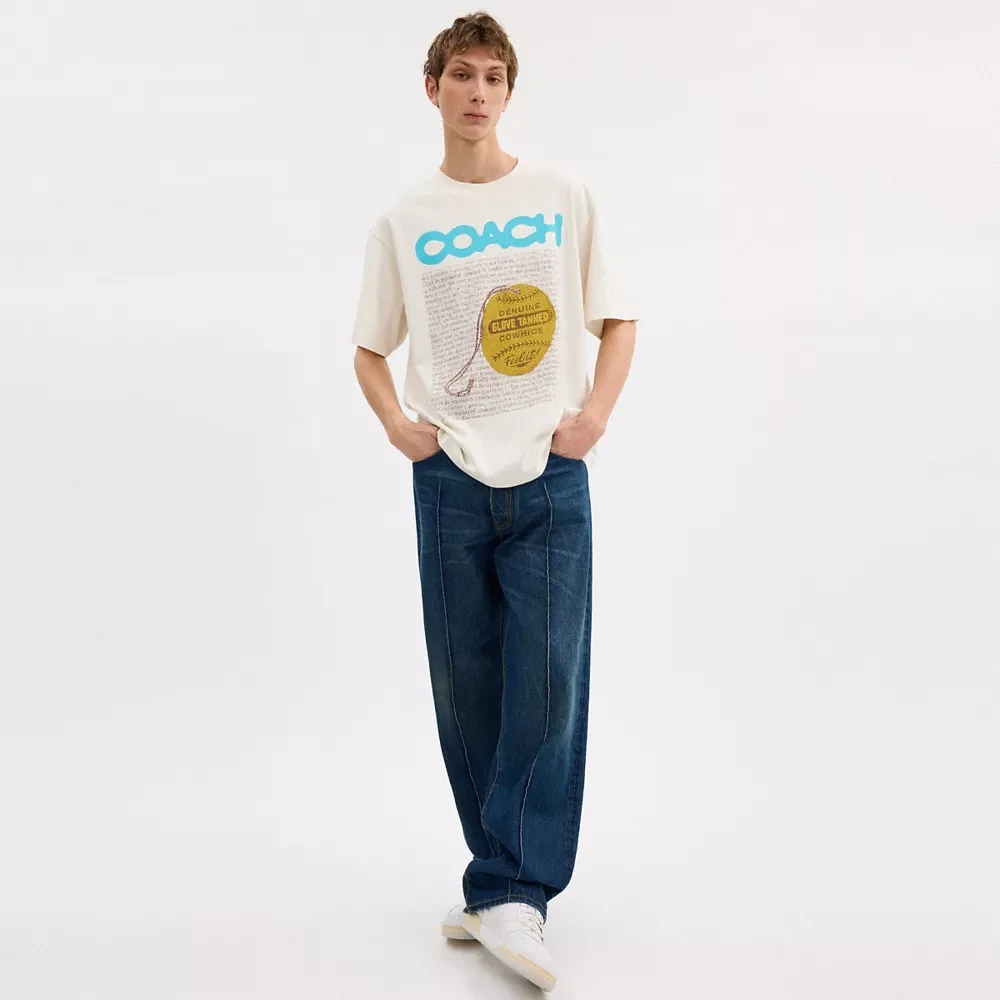 Relaxed Collage Graphic T Shirt