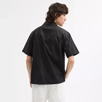 Signature Jacquard Camp Shirt