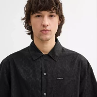 Signature Jacquard Camp Shirt