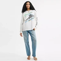 Surf Long Sleeve Relaxed T Shirt Organic Cotton