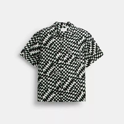 Printed Camp Shirt