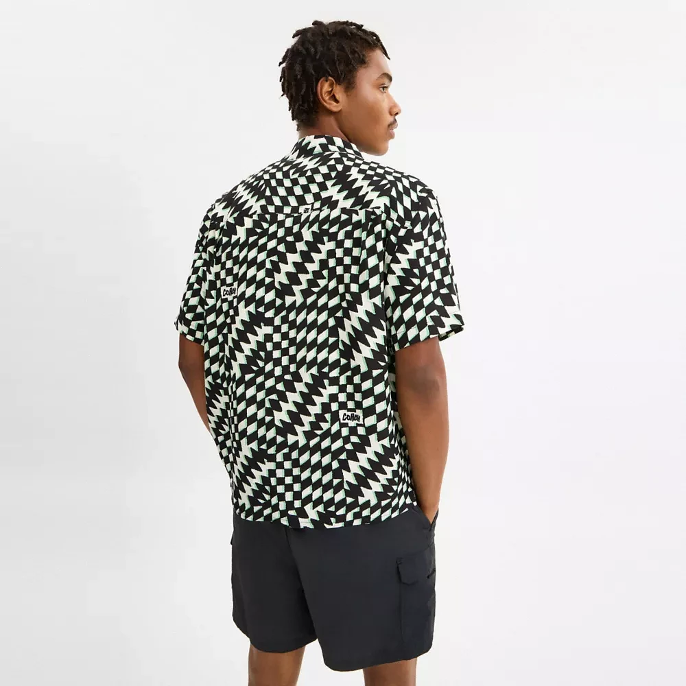 Printed Camp Shirt