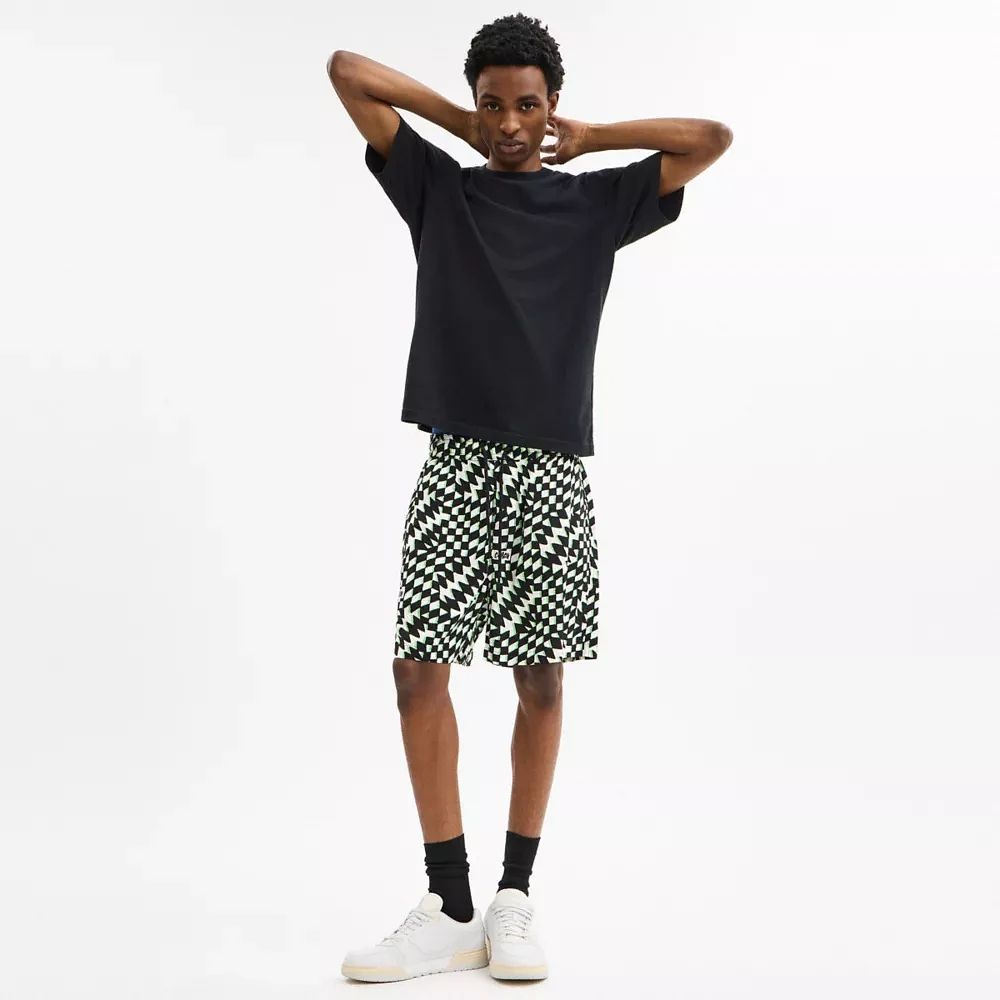 Printed Camp Shorts