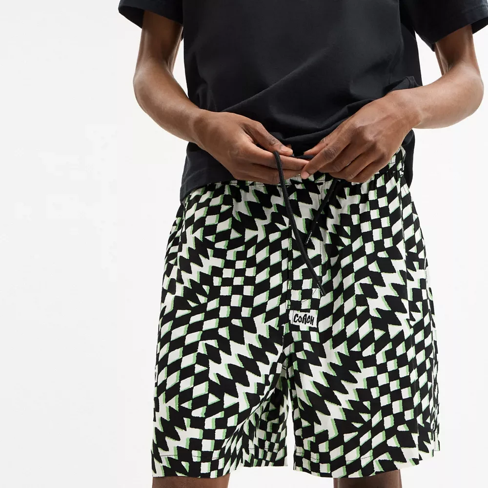 Printed Camp Shorts