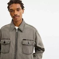 Zip Denim Jacket