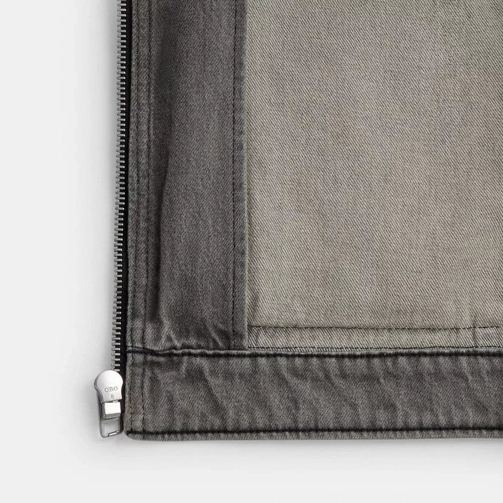 Zip Denim Jacket