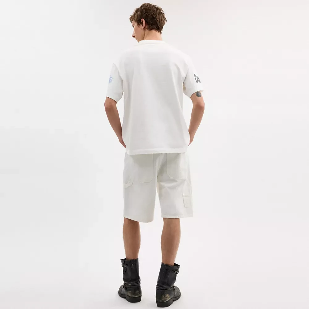 Relaxed Graphic Surf T Shirt