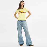 70 S Surf Ringer T Shirt Organic Cotton