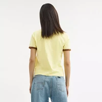70 S Surf Ringer T Shirt Organic Cotton