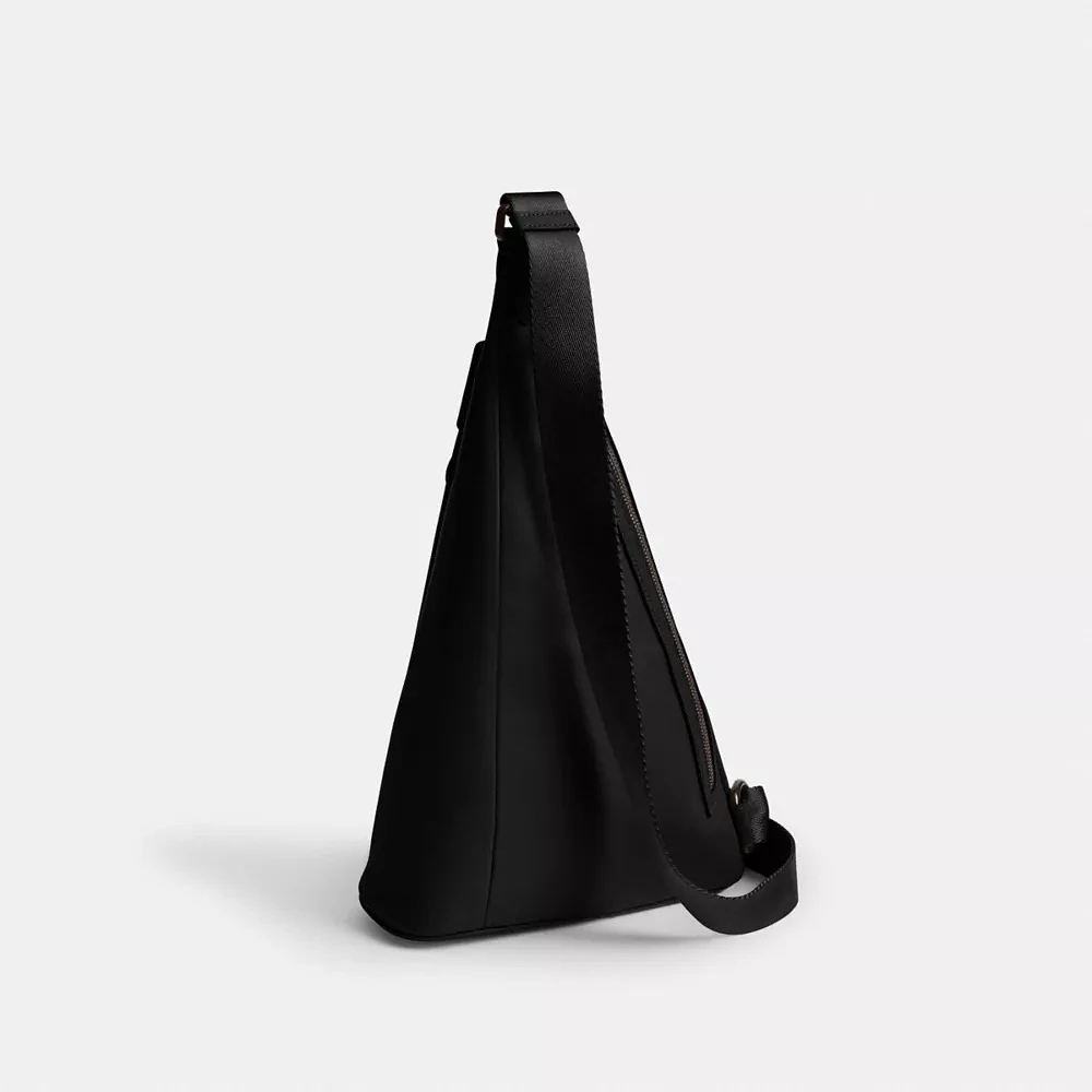 Triangle Sling Bag Signature Canvas
