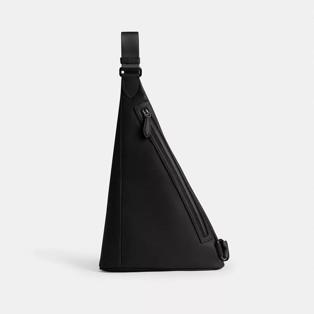 Triangle Sling Bag Signature Canvas