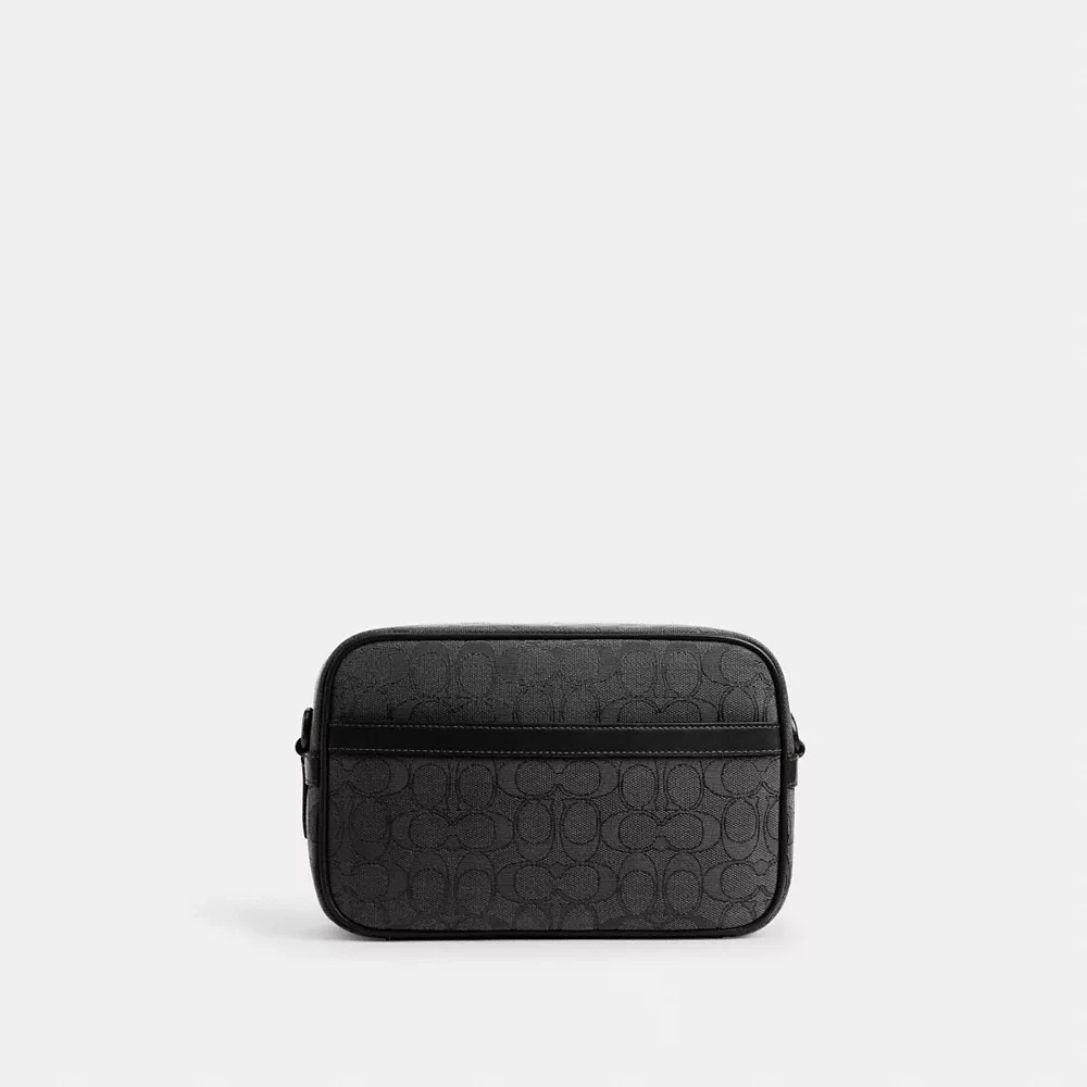 Theo Camera Bag Signature Jacquard