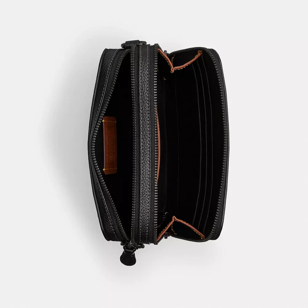 Charter Crossbody Bag 19 In Maxi Signature Leather