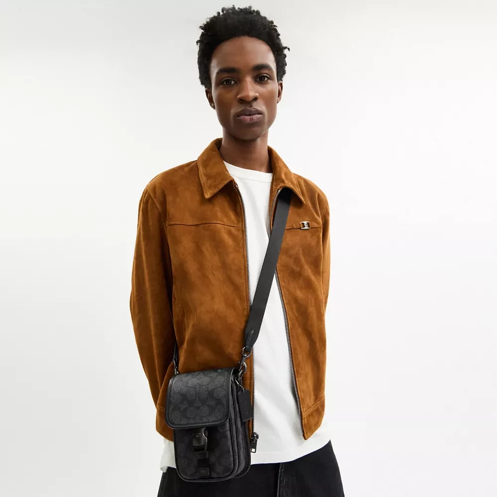 League Phone Crossbody Bag In Signature Canvas