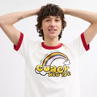 Rainbow Ringer T Shirt