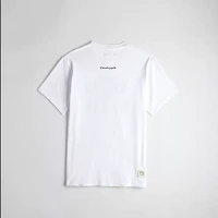 Relaxed T Shirt With Wasty Print