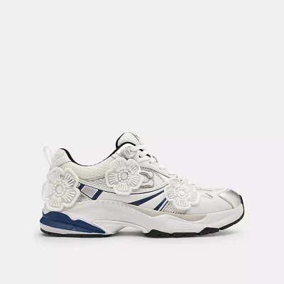 Mesh Sneaker With Tea Rose