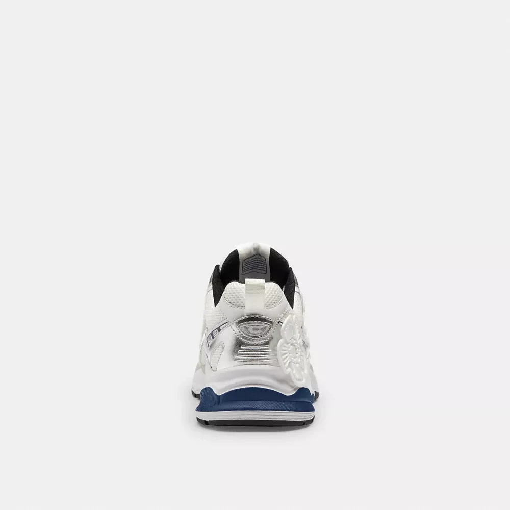 Mesh Sneaker With Tea Rose