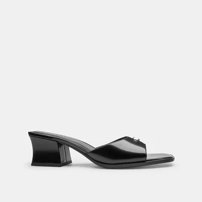 Sculpted C Block Heel Sandal
