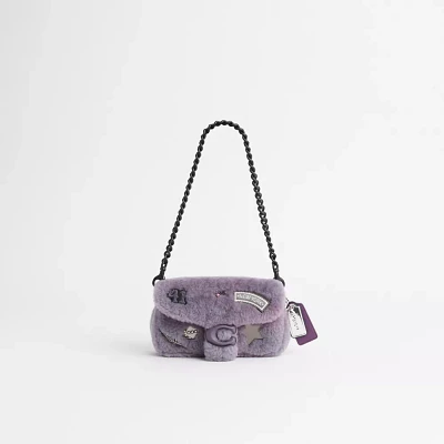 Upcrafted Pillow Tabby Shoulder Bag 18 In Shearling