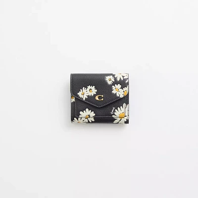 Restored Wyn Small Wallet With Floral Print