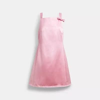 Square Neck Satin Mini Dress