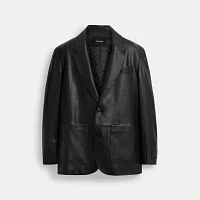Leather Blazer