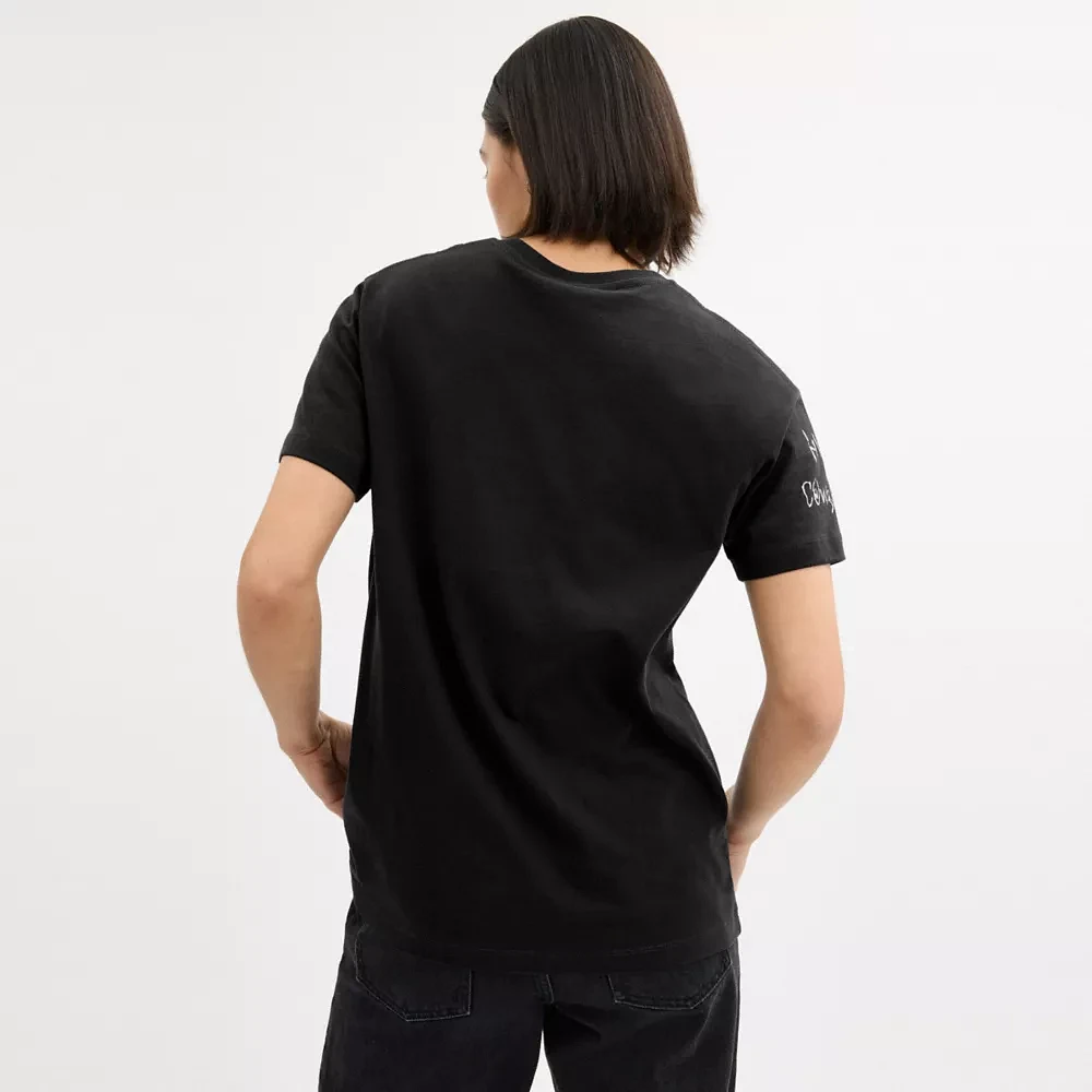 Sketch Print T Shirt