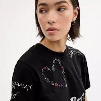 Sketch Print T Shirt