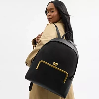 Kisslock Frame Backpack