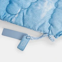 Coachtopia Loop Quilted Flat Tote With Cloud Print
