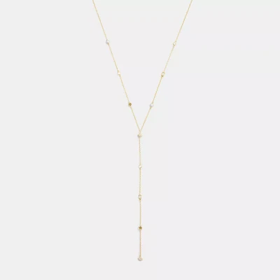 Pearl Charm Y Necklace