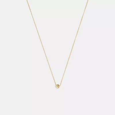 Tea Rose Pendant Necklace