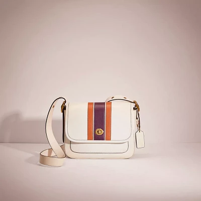 Restored Rambler Crossbody With Varsity Stripe