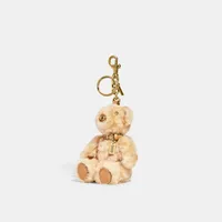 Bear Bag Charm Signature Shearling