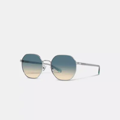 Metal Hexagon Sunglasses