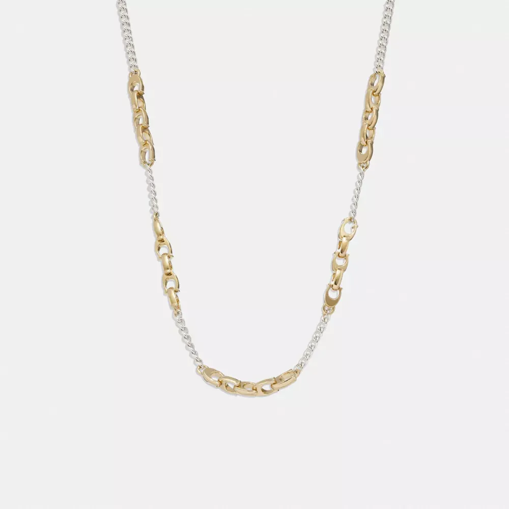 Signature Mixed Chain Necklace