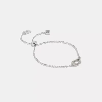 Signature Pavé Slider Bracelet