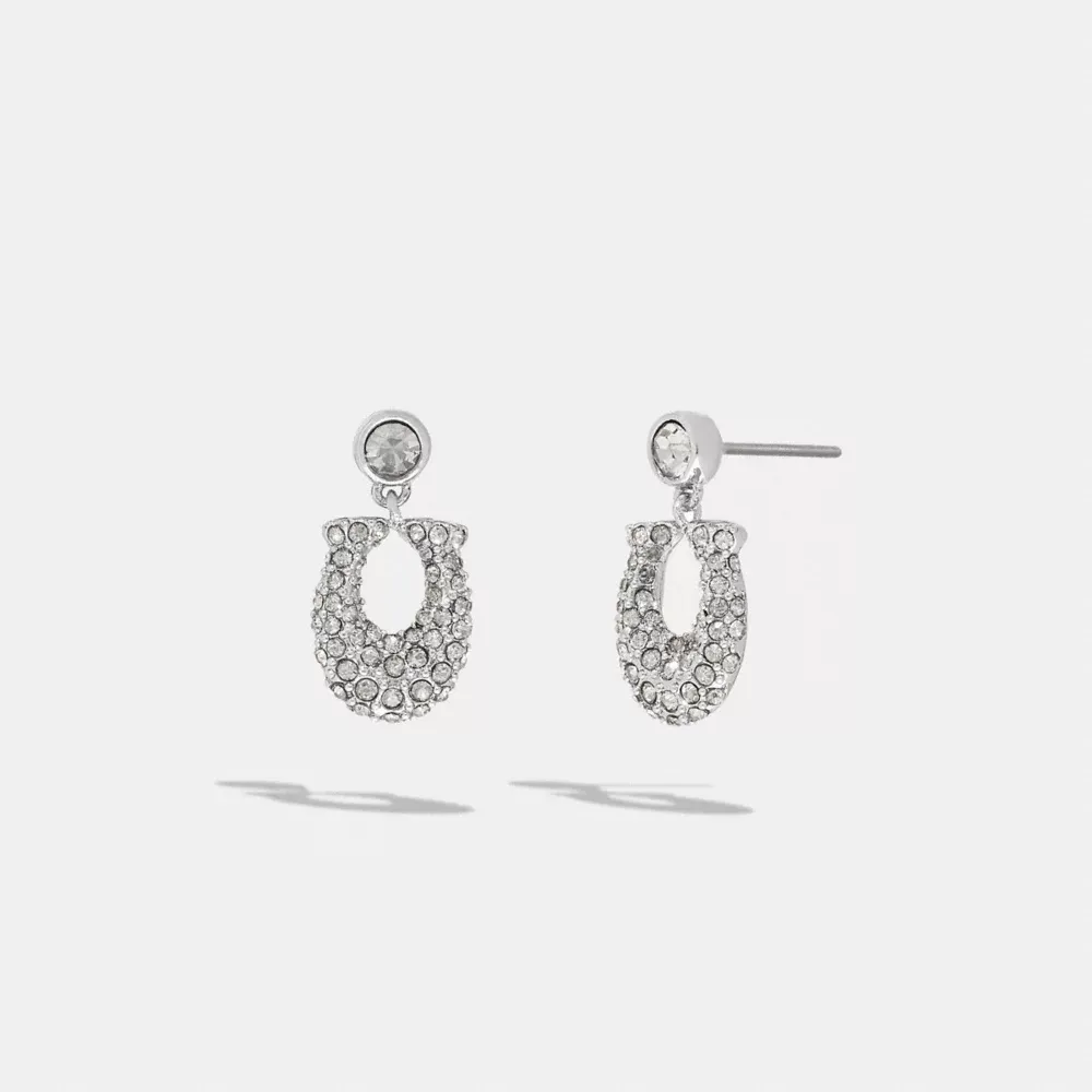 Signature Pavé Earrings