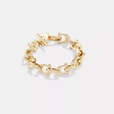 Chunky Signature Chain Link Bracelet